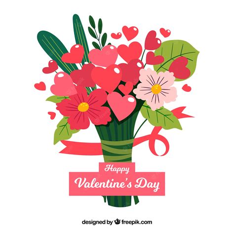 Valentine S Day Clip Art Free - Valentine Flowers Clip Art - Free ...