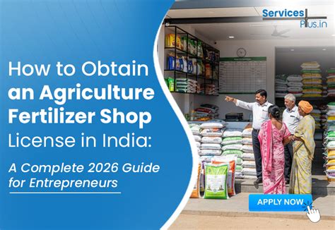 Agriculture Fertilizer Shop License in India 2026 | Complete Guide