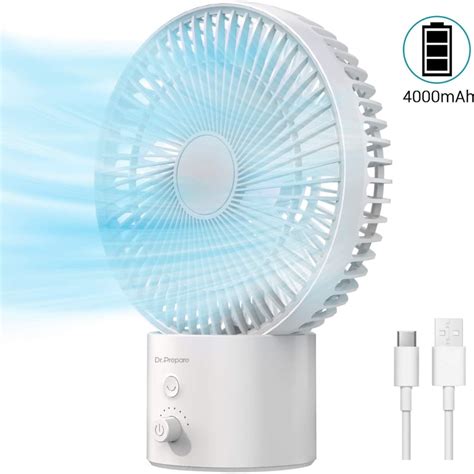 Dr. Prepare USB Oscillating Table Fan for Baby Adult India | Ubuy
