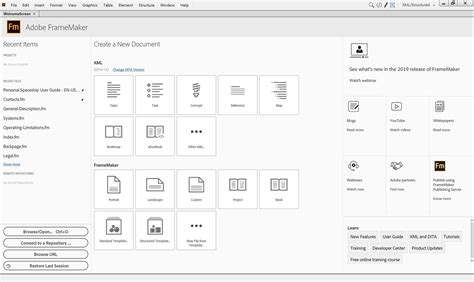 Image result for FrameMaker 2019 Tutorial