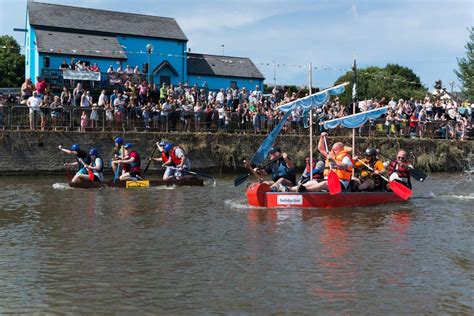 Raft Race @ Carmarthen River Festival 2024, The Quay Centre Carmarthen ...