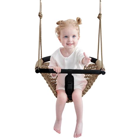 nets Tribe 2 -in- 1 Toddler Swing. Swing Seat for Kids with Adjustable ...