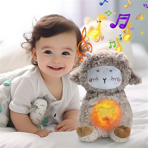 Apmemiss Breathing Stuffed Animal 13 inch Calming Soothers for Sleep ...