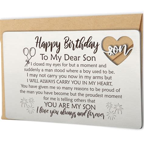 Birthday Wishes For Son From Mother Heart Touching Birthday Quotes For