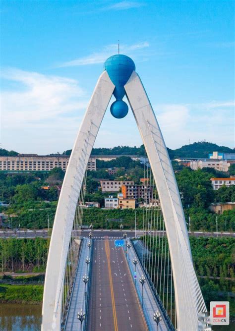 “新桥”见民生 造就网红打卡地——自贡首座斜拉桥双河口大桥 - 中国日报网