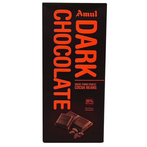 Amul Dark Chocolate, 150 Gram : Amazon.in: Grocery & Gourmet Foods