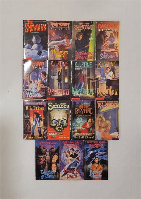 R.L. Stine Fear Street Books / 99 Fear Street / A Fear Street Super ...