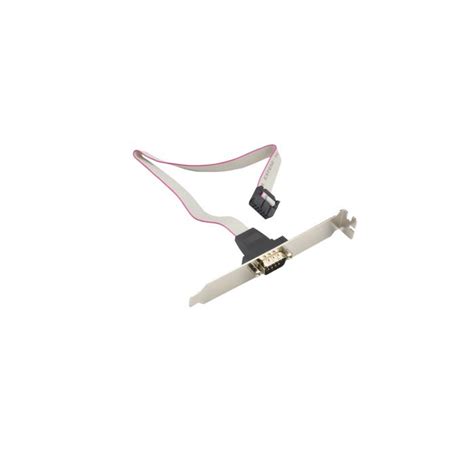 Supermicro 9-Pin 26CM Serial Port DTK Cable with PCIe Bracket (CBL-0010L)