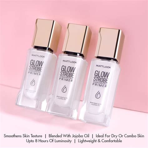 MATTLOOK Glow Strobe Highlightig Primer Infused with Jojoba oil ...