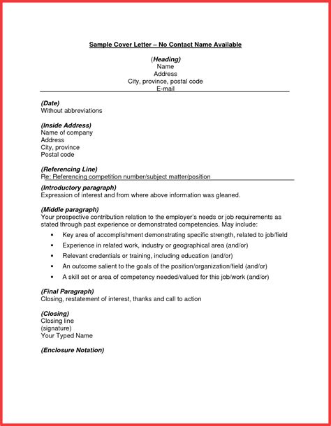 How to Prepare A Cover Letter for Employment Sample Resume for Job Fair ...