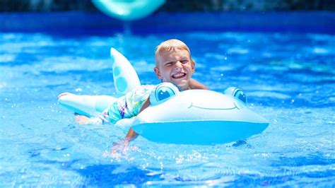 Image result for Sinking Inflatables in Pool