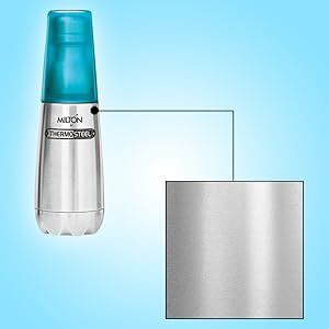 Buy Milton Vertex 500 Thermosteel Water Bottle with Unbreakable Plastic ...