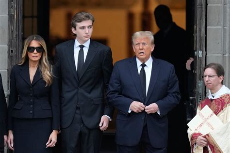 Melania Trump shares family photos of Barron in latest ad for new ...
