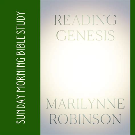 Genesis study on Sunday mornings - Community United Church of Christ