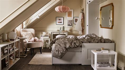 A small apartment's bedroom can still be stylish - IKEA