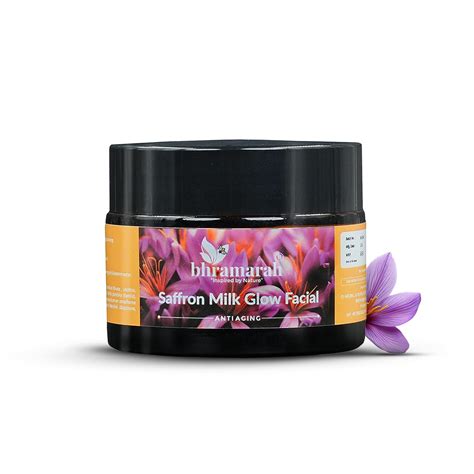 Bhramarah Saffron Milk Glow Facial, Brightening & Anti-Aging Treatment ...