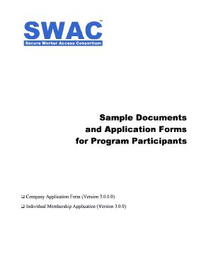 2010-2026 SWAC Sample Documents and Application Forms for Program ...