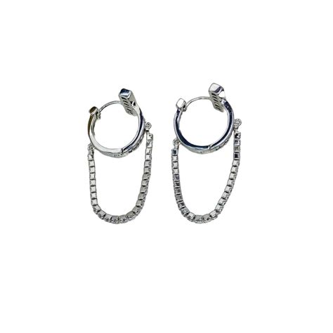 Silver Hoop Ear Rings – Jewellery Hat