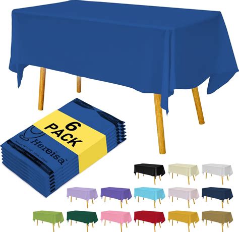 Amazon.com: Pureegg Premium Disposable Table Cloth - 10 Pack, 54 x 108 ...