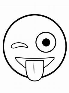 Vorlage Emoji Ausmalbilder