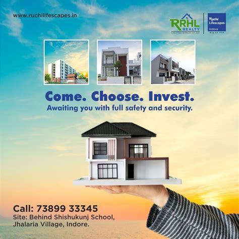 Ruchilifescapes Indore | Real estate banner, Real estate ads, Real ...