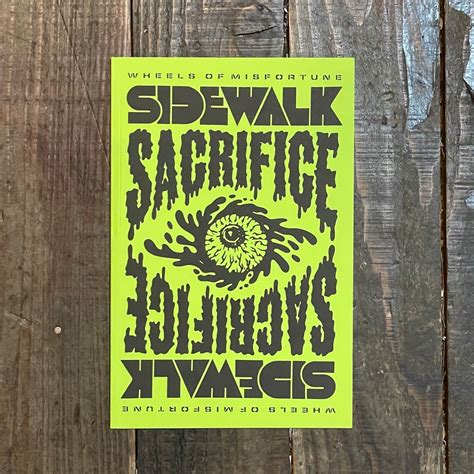 【ZINE / RISOGRAPH】WHEELS OF MISFORTUNE: SIDEWALK SACRIFICE by RICH ...