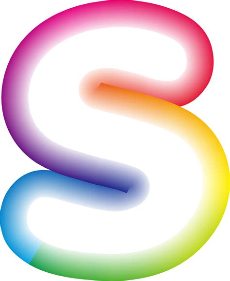 Neon Letter S 15072241 PNG