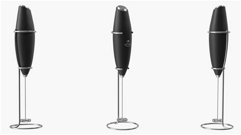 Milk Handheld Mixer Zulay Black with Stand 3D | 3D Molier International