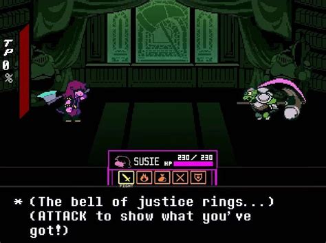 Deltarune: How to beat Hammer of Justice secret boss in Chapter 4