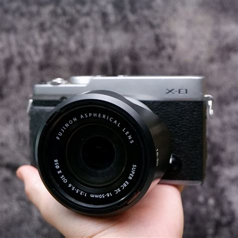 Jual FUJIFILM XE1 Lensa kit 16-50mm Kamera Mirrorless -Vms | Shopee ...