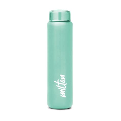 MILTON Aqua 1000 Stainless Steel Water Bottle 950 ml, Single Walled ...
