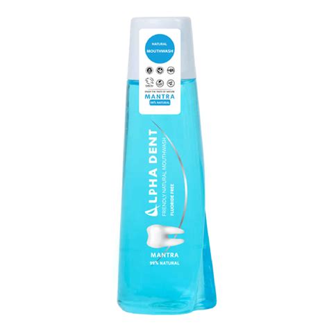 AlphaDent Natural Alcohol-Free & Fluoride-Free Mouthwash - Mantra (x2 ...