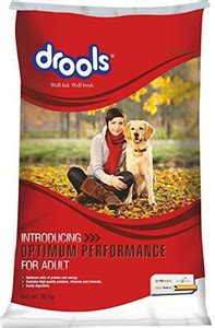 Drools Drools Optimum Performance Adult Dog Food 20kg Chicken 20 kg Dry ...