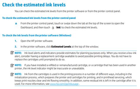 Image result for Check Ink Levels On HP Inkjet Printer