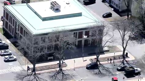 Woburn court evacuated after pepper spray from man in gas mask - NBC Boston