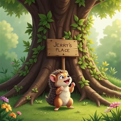 Childbook.ai - Jerry the Sloth and the Great Slide Surprise