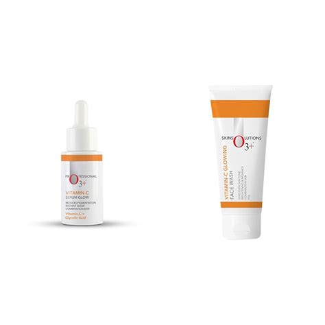 O3+ Vitamin C Serum Glow- Face & Neck Serum- Combination Skin-30ml & O3 ...