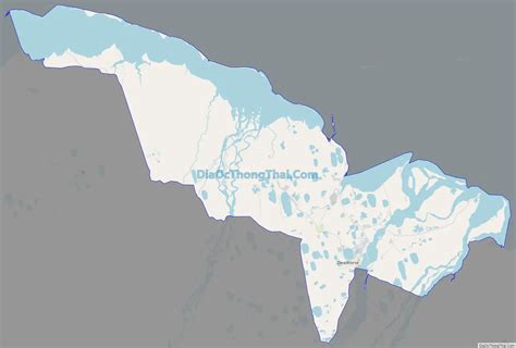 Detailed Prudhoe Bay Map