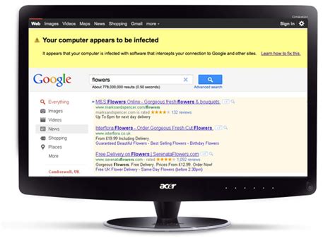 Image result for Goggle Com Computer Virus