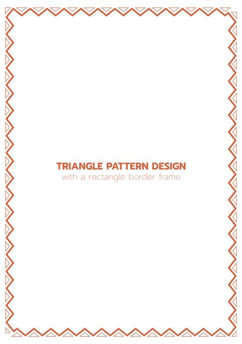 Image result for Triangle Border Design Project File
