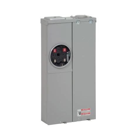 Eaton Type BR 200-Amp 4-Spaces 8-Circuit Outdoor Main Breaker Meter ...