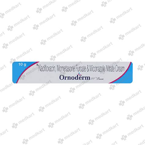 ORNODERM RF CREAM 10 GM, Price, Composition & Generic Alternatives ...