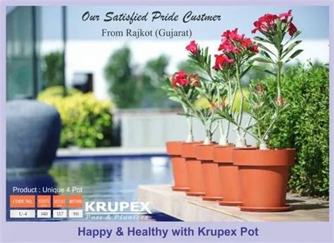 Krupex India - Manufacturer of Plastic Flower Pot & Outdoor Planter ...