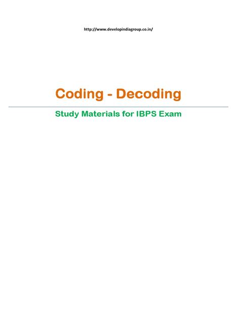 coding and decoding classes for icet exam 的图像结果
