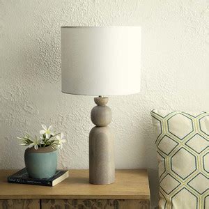 ellementry Tall Boy Mango Wood Table Lamp Table Lamp Price in India ...