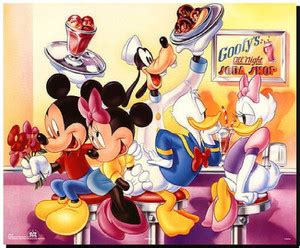 SKY DOT goofy s soda shop mickey mouse and friends disney movie poster ...