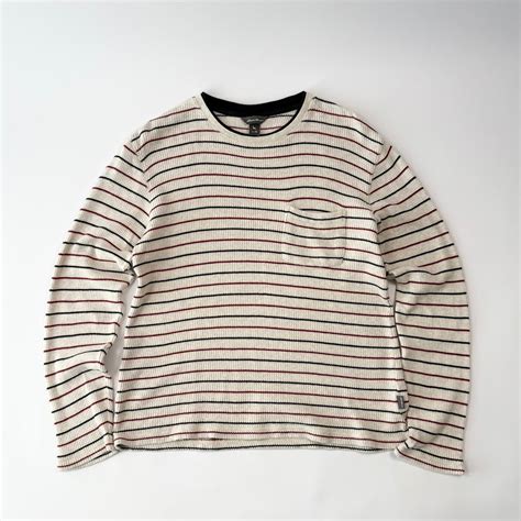 Eddie Bauer Stripe waffle thermal | minnatakusanmitene