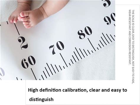 Ancoree Hanging Baby Growth Chart Wall Ruler Roll-up Height India | Ubuy