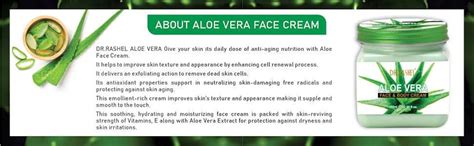 Buy DR.RASHEL Aloe Vera Face And Body Cream For Women and Men (380 Ml ...