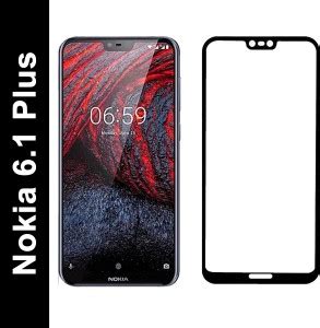 Gorilla Original Edge To Edge Tempered Glass for Nokia 6.1 Plus ...